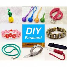 12pcs Paracord Cord 550 Paracord Ropes With Carabiner, 10 Feet Tent Rope Parachute Cord Outdoor Survival Rope Making Lanyards Keychain Carabiner Dog Collar Survival Camping Climbing(12 Colors ) - Multicolor - View 7