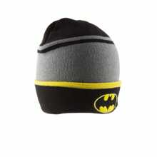 Batman Logo Beanie (Black) - Black - View 3