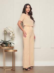Women Two-Piece Outfits - Rượu sâm banh - Xem 4