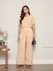 Women Two-Piece Outfits - Rượu sâm banh - Xem 1