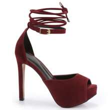 Sandália Feminina Meia Pata Salto Alto P31 Confortável sapatos feminina elegante