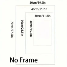 1入炸雞玉米海報，適用於客廳廚房的帆布油畫藝術家居裝飾牆飾畫像，無框
