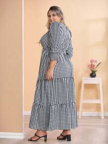 Plus Size Dresses - Negro - Ver 7