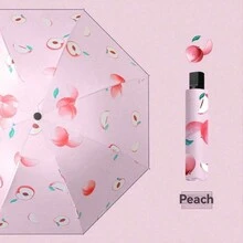 Fruit Umbrella Sunshade Umbrella Both Rain And Sun Vinyl Umbrella Sun Umbrella Travel Essential Portable Umbrella - Multicolor - View 21