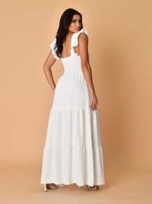 Women Dresses - 白色 - 查看 2