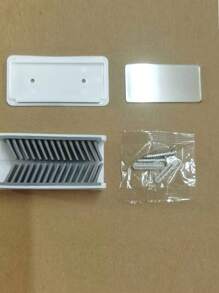 1入藍色捕髮器，淋浴排水口捕髮器，矽膠捕髮器，頭髮收集器，浴室濾網，清潔用品，清潔工具，返校用品 - 彩色 - 查看 6