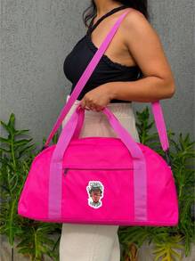 Travel Duffel Bags - Màu Hồng Tươi - Xem 2