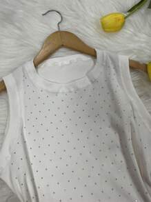 Women Tank Tops & Camis - 白色 - 查看 3