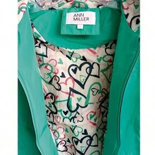 Chamarra Dama Bomber Jacket Con Capucha - Verde - Ver 6