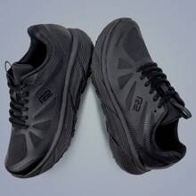 1對R2厚底減震輕便柔軟網眼鞋帶女運動鞋和有氧運動鞋