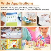 A4 Size High Glossy Thin Inkjet Print Paper 8.3x11.7 Inches 100 Sheets Compatible With Inkjet Printer Use DYE INK 115G Photo Paper - Glossy 115G - View 9