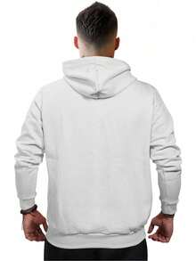 Men Hoodie & Sweatshirt Co-Ords - 白色 - 查看 2