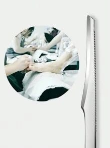 1set Foot Callus Remover, Exfoliating Scraper For Dead Skin & Calluses, Foot Care Tool For Daily Use At Home,Bag,Organizer,Storage