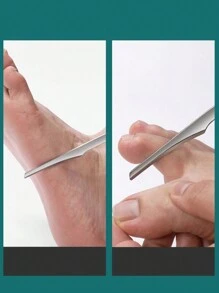 1set Foot Callus Remover, Exfoliating Scraper For Dead Skin & Calluses, Foot Care Tool For Daily Use At Home,Bag,Organizer,Storage