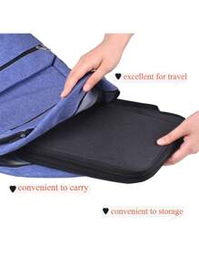 1Pc Storage Bag Compatible With Apple Watch Band, Watchband Organizer Box Compatible With Samsung  Watchband, Electronics Accessories Organizer, Travel Universal Data Cable Organizer Bag, Multifunctional Storage Bag, Storage Organizer For Cable, Charger, Phone, USB, SD Card, Hard Drives, Power Bank, Cords - one-size - View 6