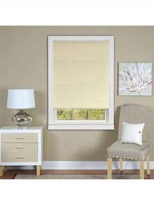 Honeycomb Cellular Alabaster Pleated Cordless Shade 27x64 - Multicolor - View 2