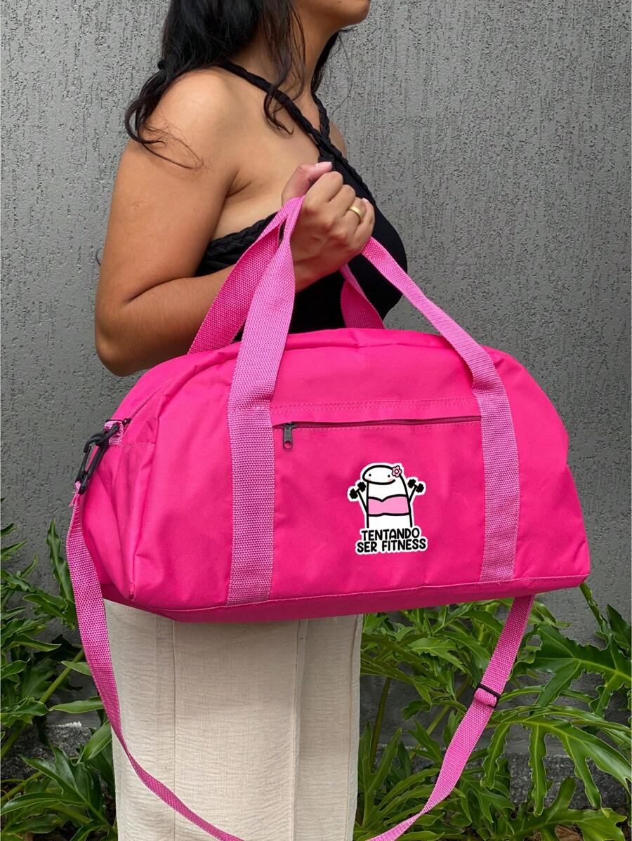 Travel Duffel Bags - 玫紅色 - 查看 1