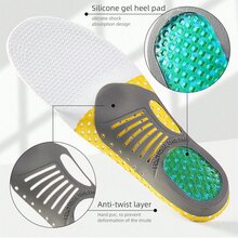 戶外運動震動減震鞋墊，無異味，適用於騎行和其他戶外活動 - 黃色 - 查看 9