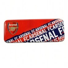 Arsenal FC Crest Tin Stationery Set (Red/White/Blue) - Red - View 2