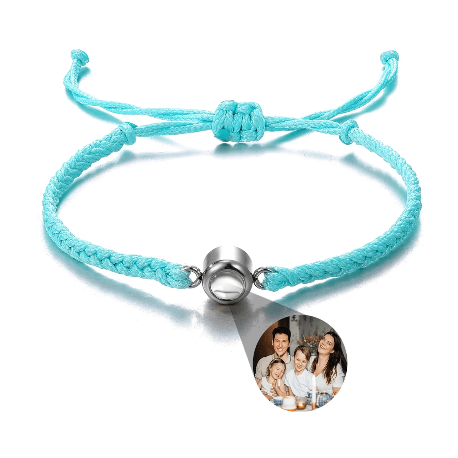 Bracciale A Catena Con Cuore, Bracciale A Cuore In Argento - Foto 11