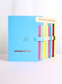 1pc Personalized Customized File Folder Storage Bag, Customized Birthday Gift, Holiday Gift, Personalized Gift Back To School,Back To School,School Supplies