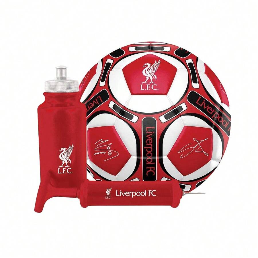 Liverpool FC Signature Gift Set (Pack Of 3) (Red/White/Black) - Red - View 1