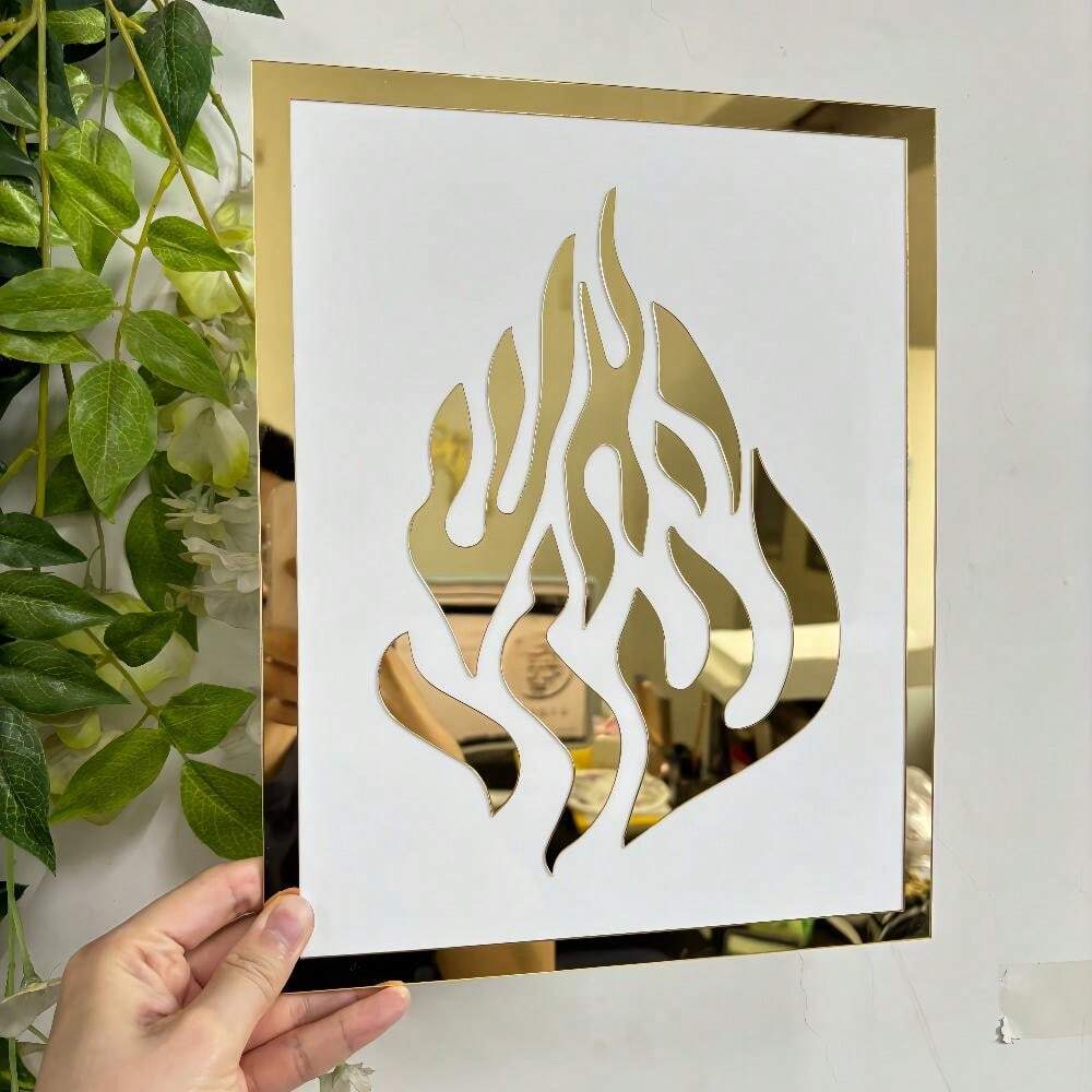 Seeglas Deko Mit Vogel Motiv - Holz Rahmen Wandkunst