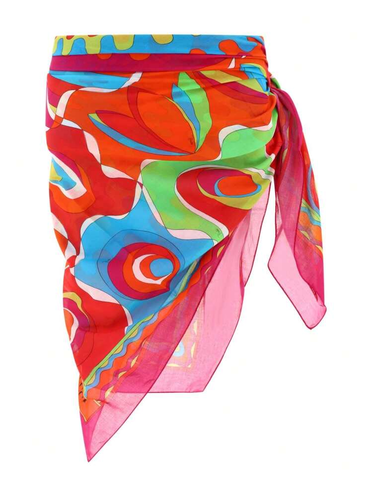 Emilio Pucci Emilio Pucci Women's Scarf PURPLISH RED