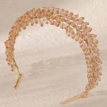 新娘水晶髮箍，手工珠寶婚禮髮飾用於派對和宴會皇冠 - ZHHA-0642 - 查看 12