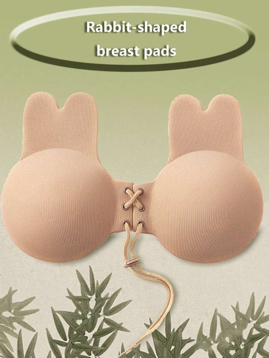 Rabbit Ear Lace Up Self Adhesive Bra | SHEIN USA