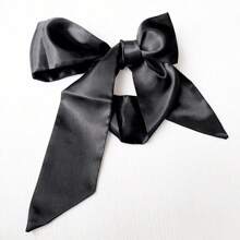 1pc Satin Long Eye Mask, Sleep Blindfold With Soft Headband Halloween Valentine's Day Valentines - Multicolor - View 11