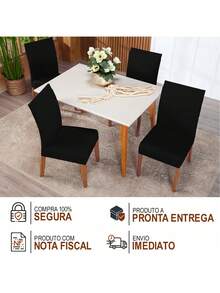 Chair Covers - Negro - Ver 6