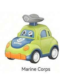 Jouet de voiture interactive de dessin animé à thème d'animal de compagnie mignon pour enfants - Adorable cadeau pour bébé - Cadeau d'anniversaire / Journée des enfants / Halloween / Thanksgiving / Noël - Multicolore - Voir 18