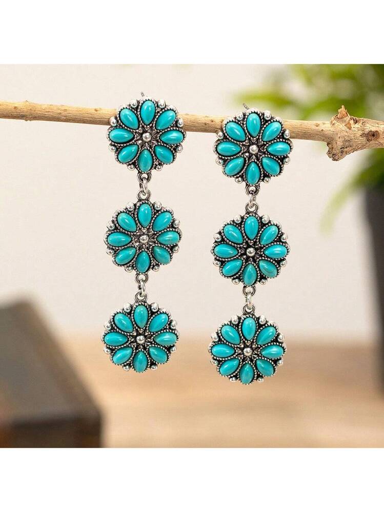 Orecchini Pendenti Bohémien A Conchiglia Con Nappe E Strass – Fatti A Mano, Leggeri, Con Cristalli Colorati – Regalo Per Donne E Ragazze - 6