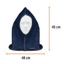 Protección para soldar, capucha de mezclilla, Truper - Negro - Ver 4