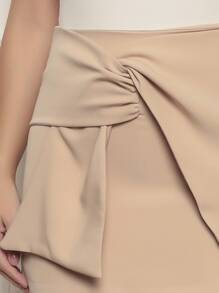 Women Shorts - Apricot - View 5
