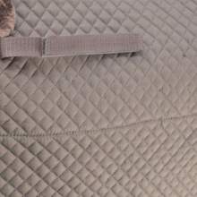 HySPEED Fab Fleece Lined Saddle Cloth (Brown) - Brown - View 2