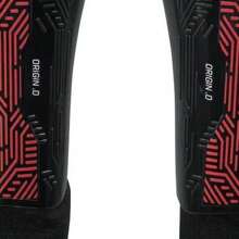 Precision Unisex Adult Origin.0 Shin Guards (Black/Red) - 01 Matt Black - View 2