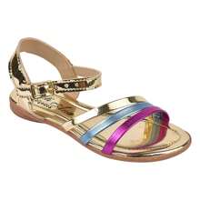 Kids Flat Sandals - 彩色 - 查看 1