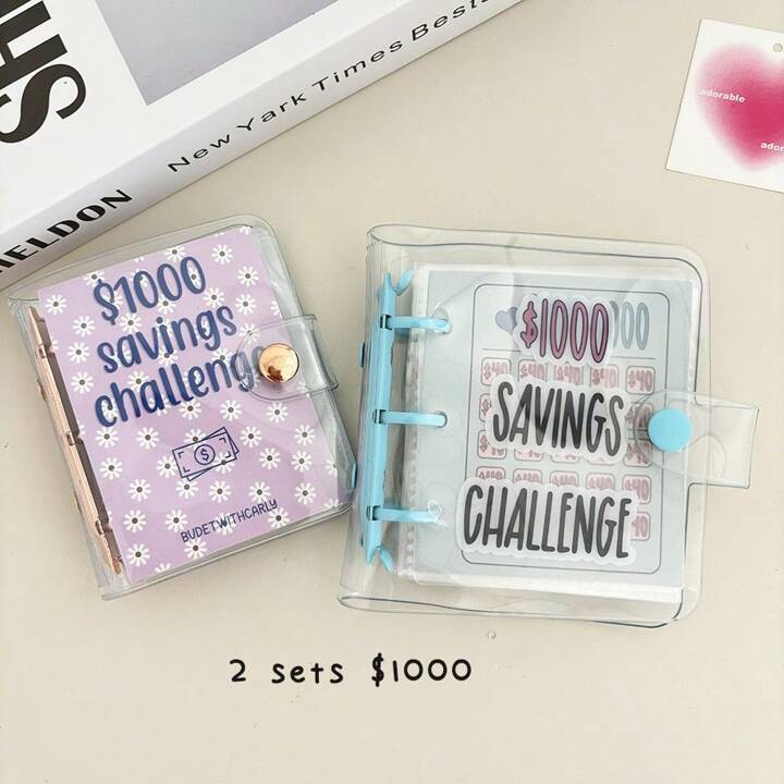 貯金箱付きノート お金貯める マネージメント 手帳 ダイアリー