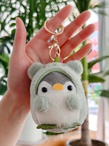 1 chiếc mặt dây chuyền túi chim cánh cụt thiết kế hoạt hình dễ thương, móc khóa vest cho nam và nữ, thích hợp sử dụng hàng ngày. Móc khóa nhung, món đồ thời trang và quyến rũ, có bốn màu: hồng, xanh lam, xanh lá cây, tím (Kiểu móc khóa giao hàng ngẫu nhiên) - Nhiều màu - Xem 13
