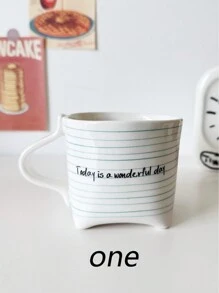 1 Cốc bảng chữ cái tiếng Anh bằng gốm phong cách Bắc Âu, Cốc gốm sứ sáng tạo phong cách Mỹ tráng men màu phong cách INS, Cốc cốc dung tích lớn để sử dụng tại nhà, Cốc trà/cà phê buổi chiều tinh tế kiểu Bắc Âu, Thích hợp cho cuộc sống nhà bếp gia đình, Quà tặng sinh nhật, Lời chúc ngày lễ, Thích hợp làm quà tặng cho Bạn trai hay bạn gái - Nhiều màu - Xem 8