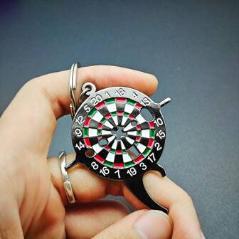1-3 stuks Dart Shaft Tool, Multifunctionele Darts Board Design Sleutelhanger Met Sleutel En Flesopener Functie, Volwassen Party Games Geschikt Voor Halloween/Kerstmis/Thanksgiving