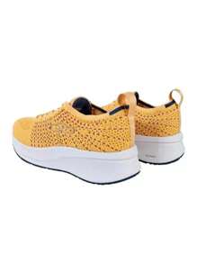 Women Casual Shoes - Màu vàng - Xem 3