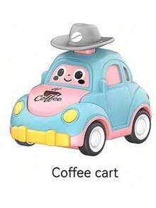 Jouet de voiture interactive de dessin animé à thème d'animal de compagnie mignon pour enfants - Adorable cadeau pour bébé - Cadeau d'anniversaire / Journée des enfants / Halloween / Thanksgiving / Noël - Multicolore - Voir 25
