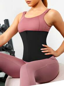 Women Waist Trainer Trimmer Corset Weight Loss Tummy Wrap Workout Belt Sweat Belly Band Sports Girdle Sauna Suit