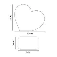 Deliquadros Plaques & Signs - Đỏ và trắng - Xem 2