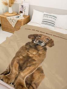 1 件定制狗狗肖像毛毯（带文字）、个性化狗狗照片毛毯、定制狗狗毛毯、个性化狗狗照片和名字毛毯、定制宠物照片毛毯、个性化宠物床上用品毛毯（带图片）、宠物爱好者礼物 - 照片+刻字 - 查看 6