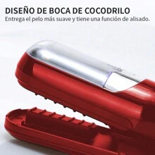 Cortadora de pelo eléctrica, adelgazador de cabello, cortadora de cabello portátil recargable para el hogar, adelgazador de cabello barberia - Rojo - Ver 8