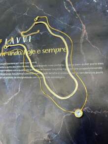 Women Necklace Sets - Vàng - Xem 4